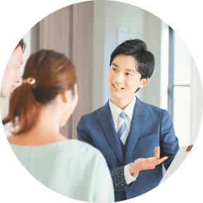 不動産相談の様子